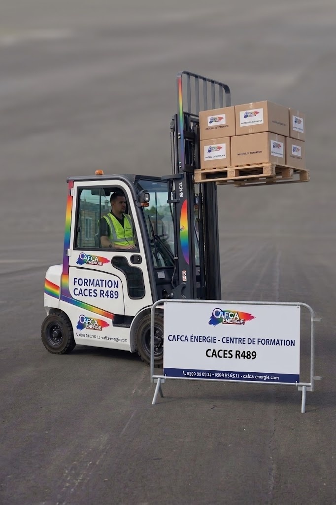 Chariot élévateur CAFCA pour formation CACES R489